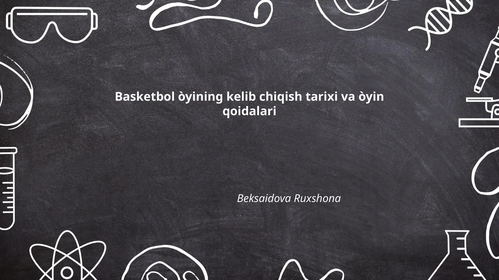 Basketbol òyining kelib chiqish tarixi va òyin qoidalari