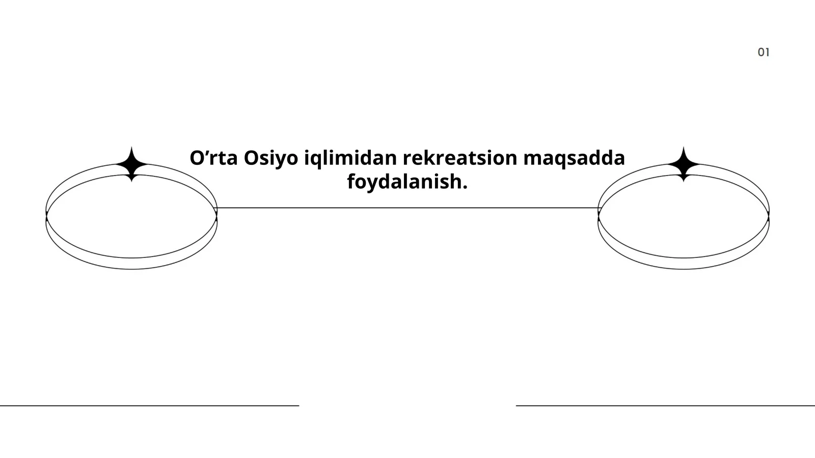 O'rta Osiyoda iqlim va rekreatsion salohiyat