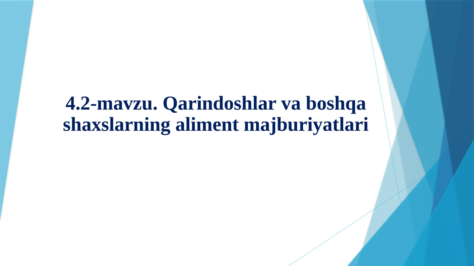 Qarindoshlar va boshqa shaxslar alimentlari
