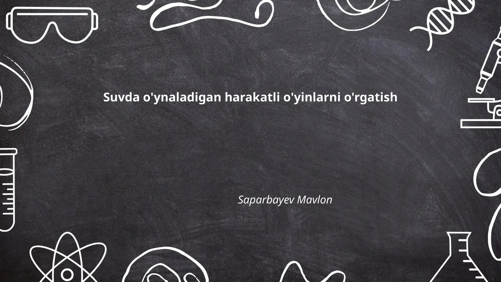 Suvda harakatlanish texnikalari