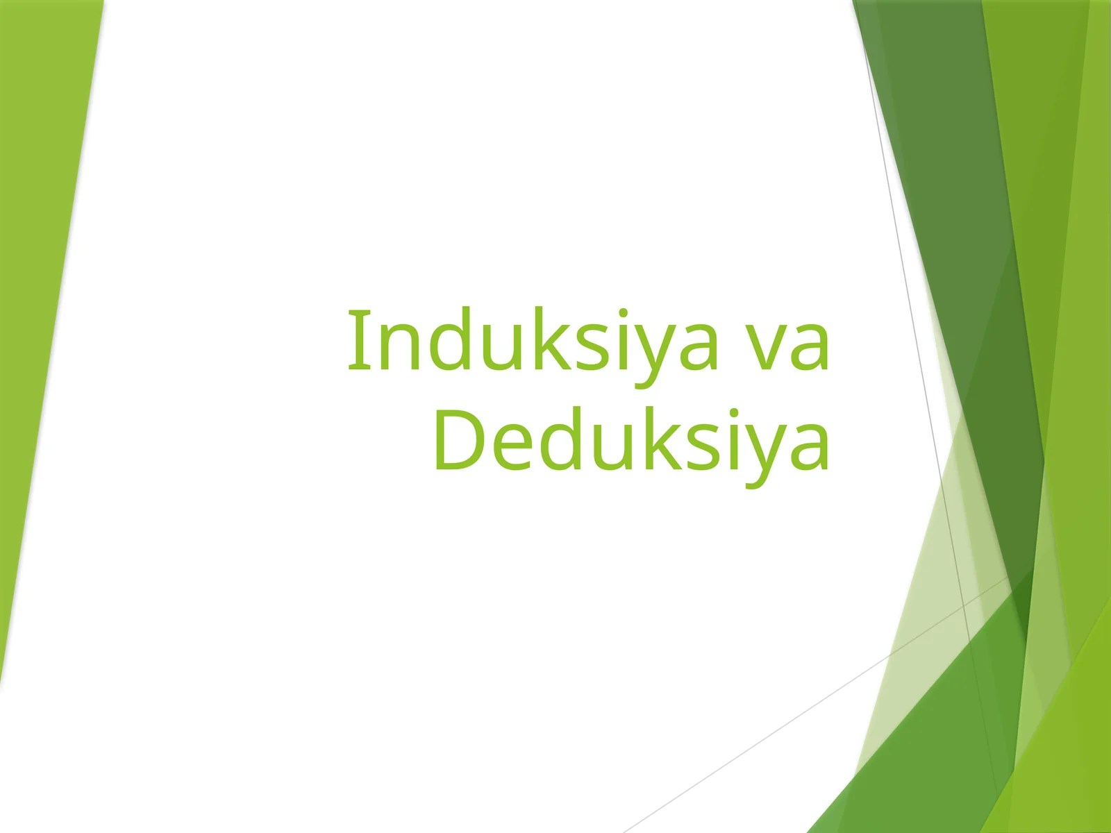InduksiyavaDeduksiya
