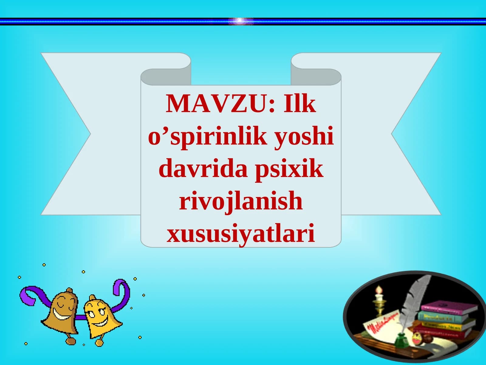 Ilk o’spirinlik yoshi davrida psixik rivojlanish xususiyatlari