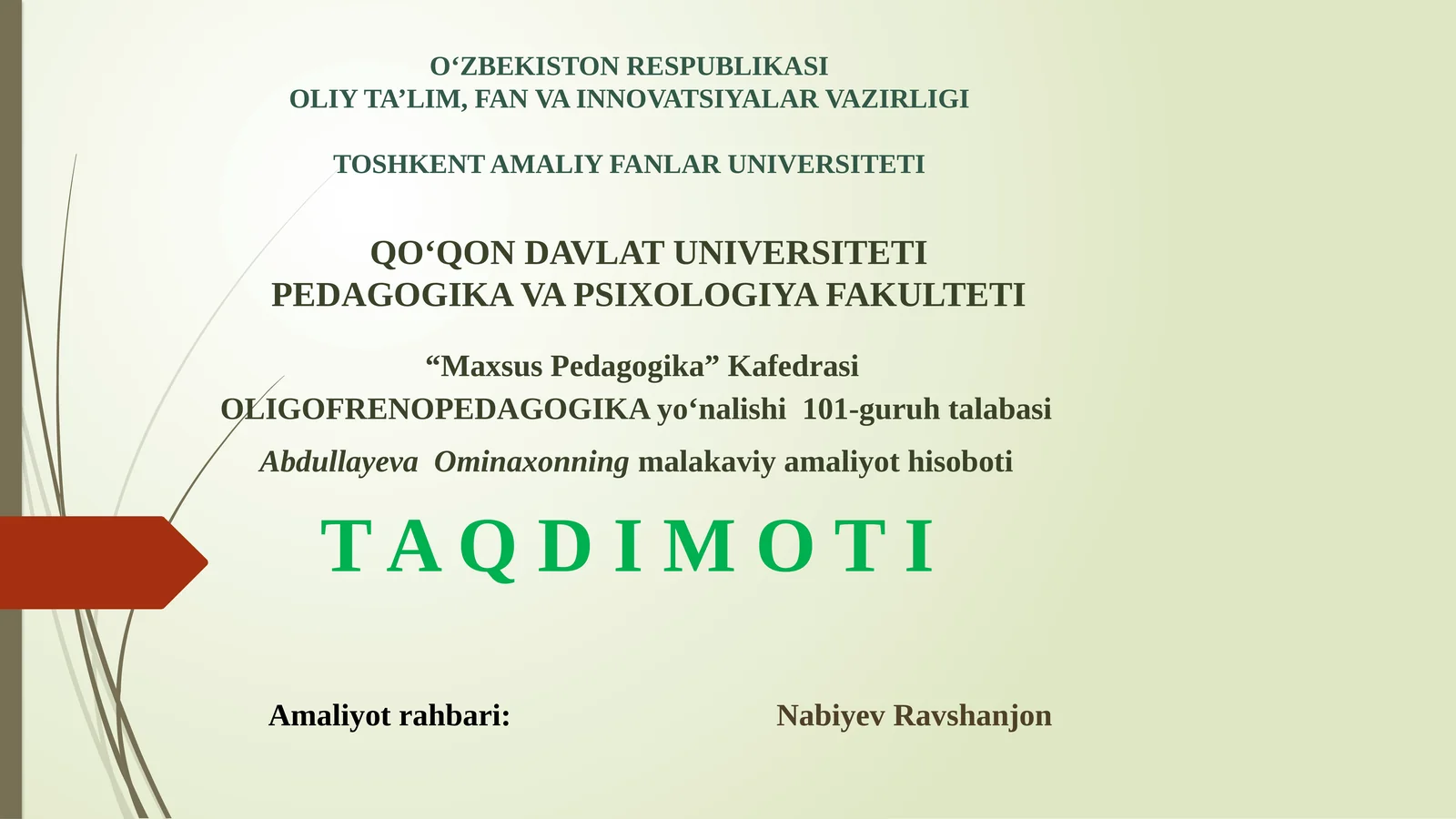 "Oligofrenopedagogika"