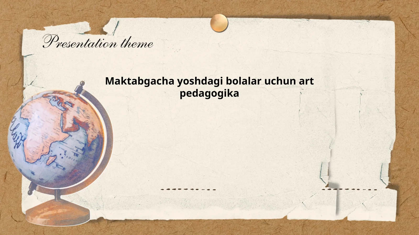 Maktabgacha yoshdagi bolalar uchun art pedagogika