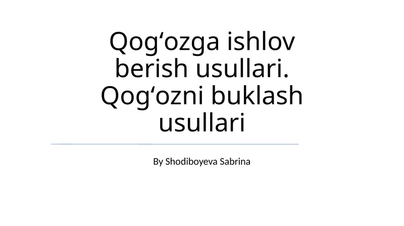 Product slide 1