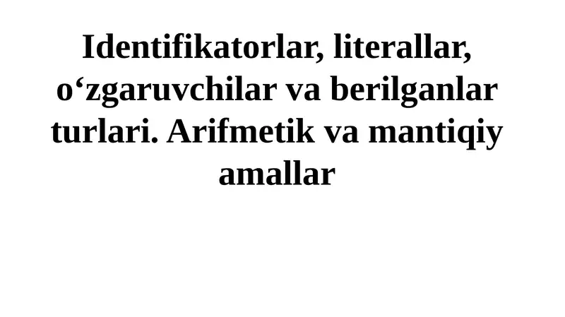 Product slide 1
