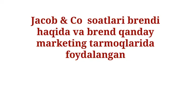 Product slide 1