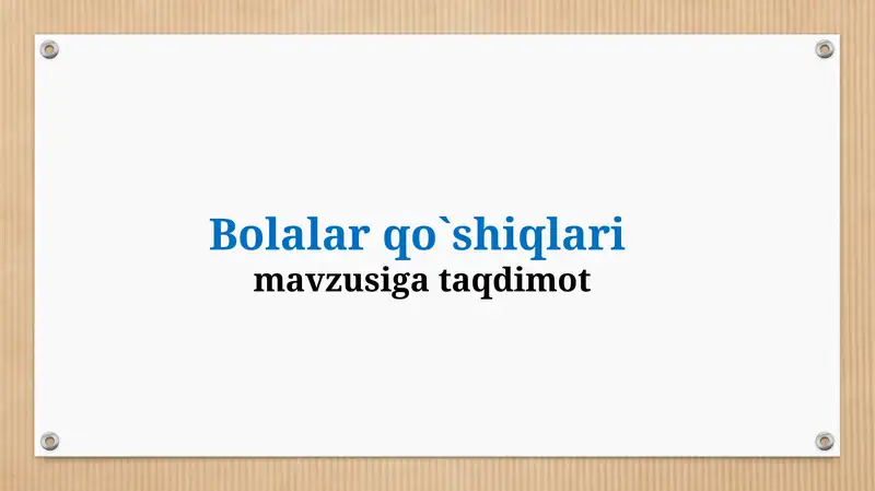 Product slide 1