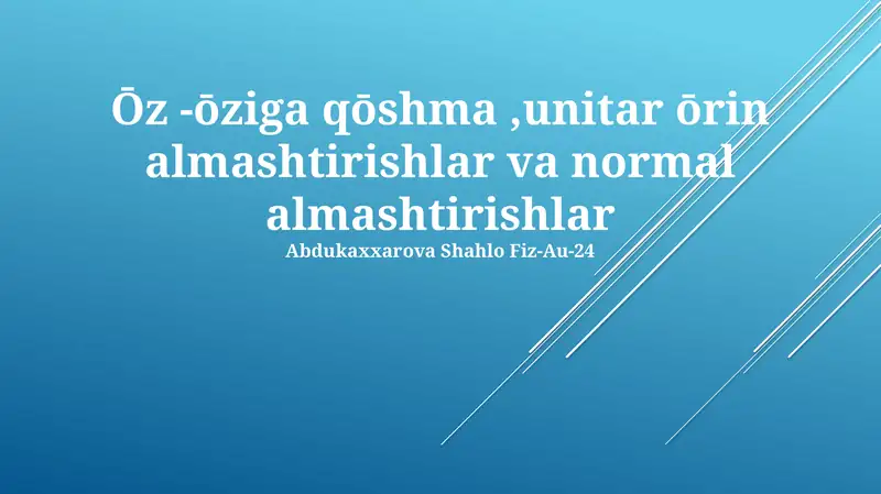 Product slide 1