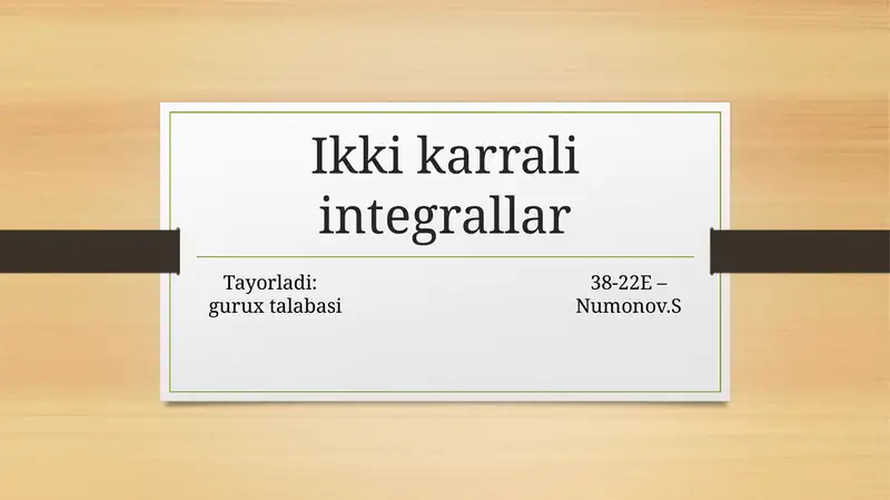 Product slide 1