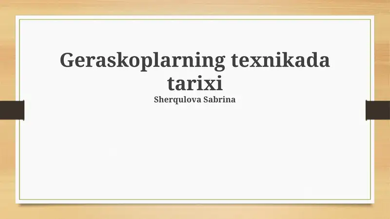 Product slide 1