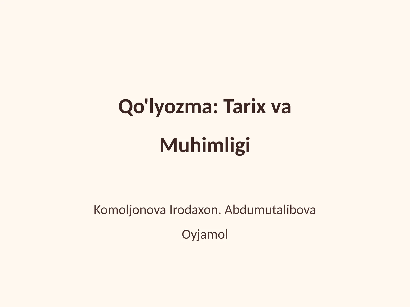 Product slide 1