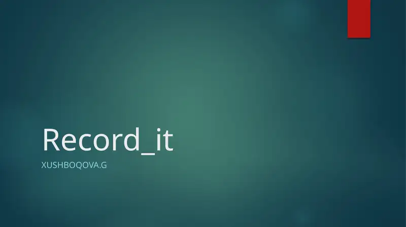Product slide 1