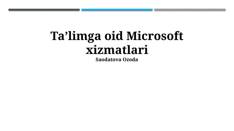 Product slide 1