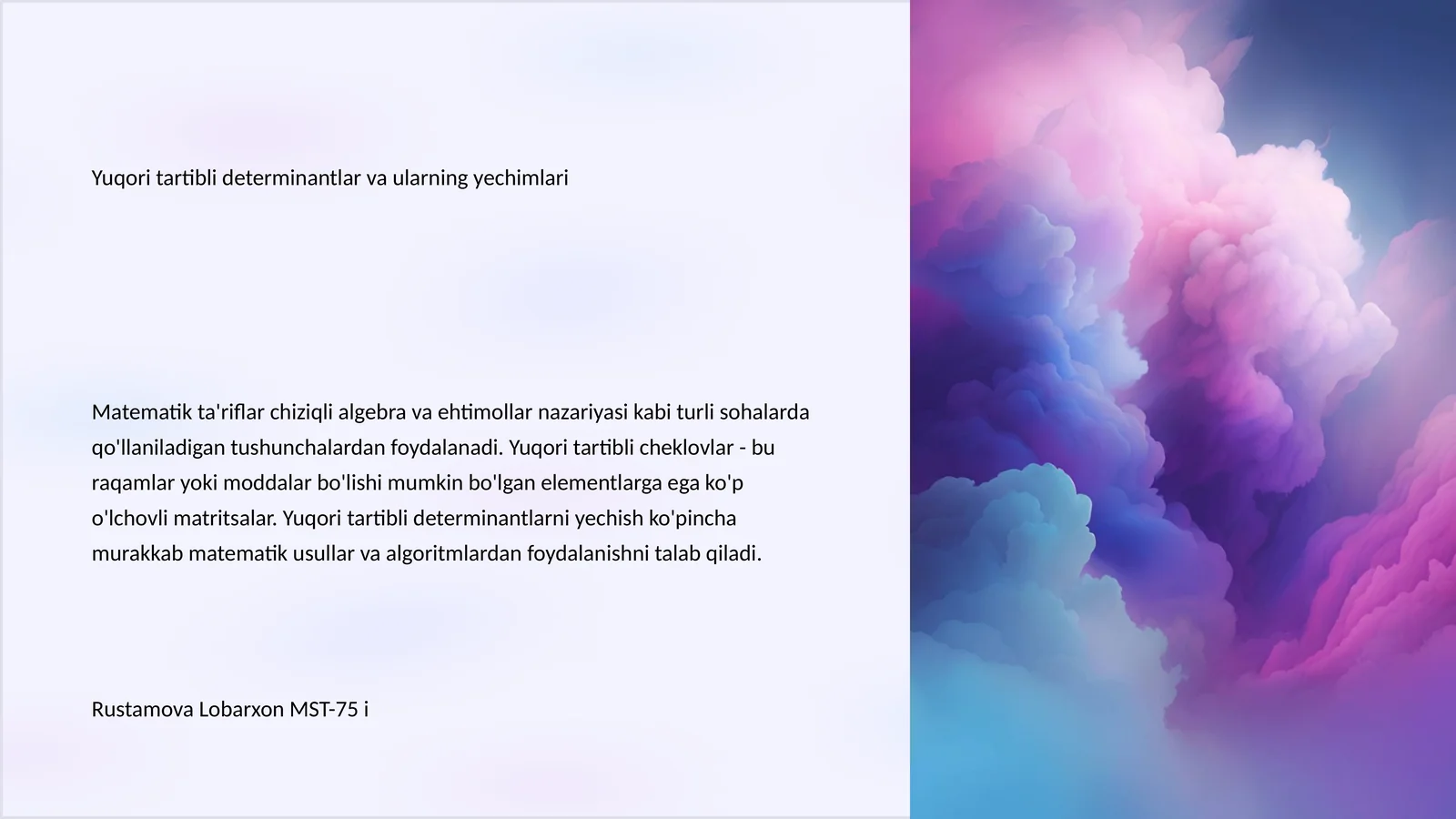 Product slide 1