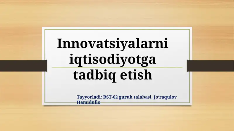 Product slide 1
