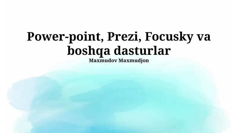 Product slide 1