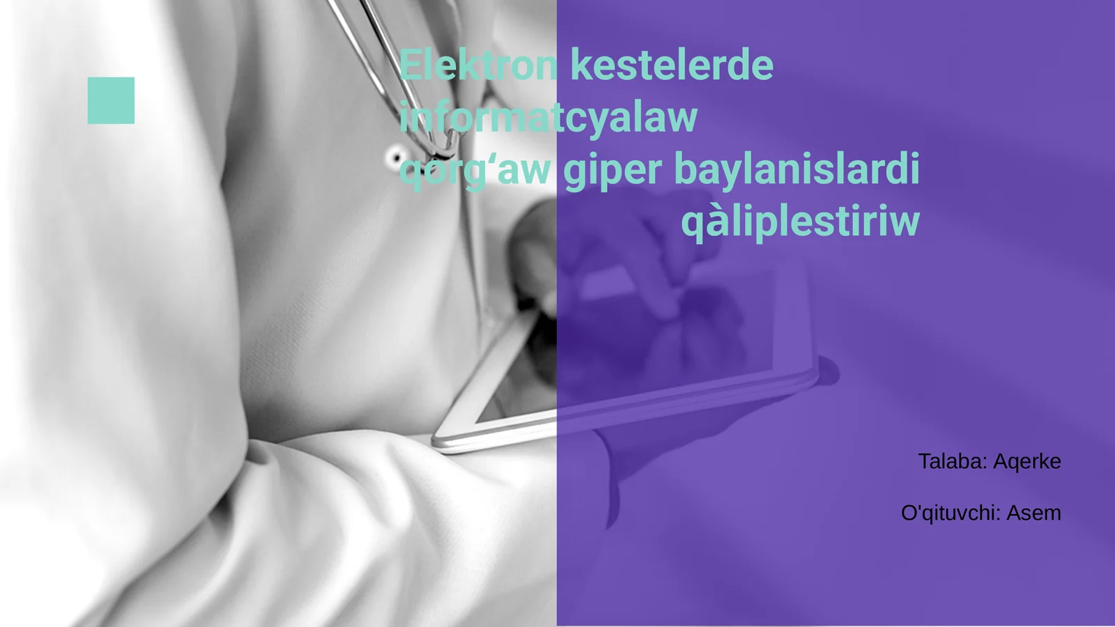 Product slide 1