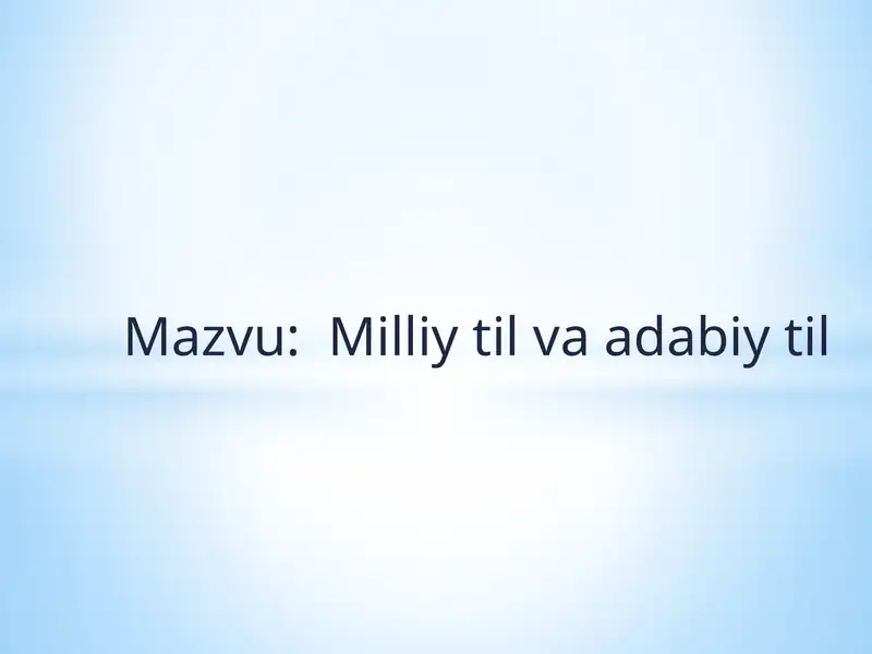 Product slide 1