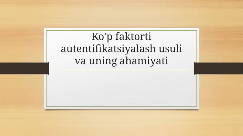 Product slide 1