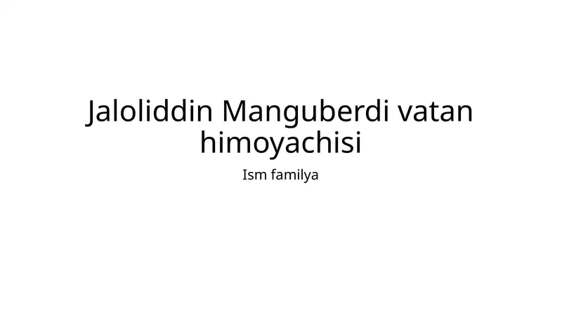 Product slide 1