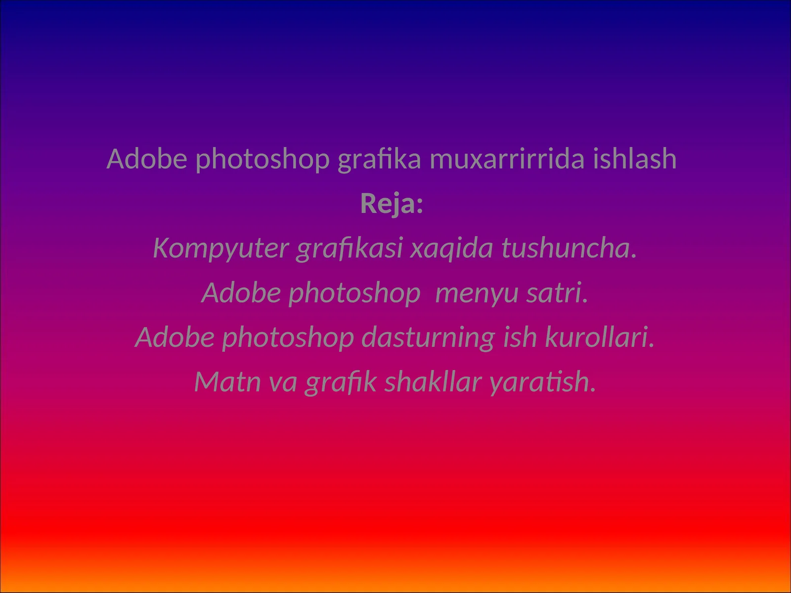 Product slide 1