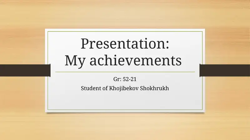 Product slide 1