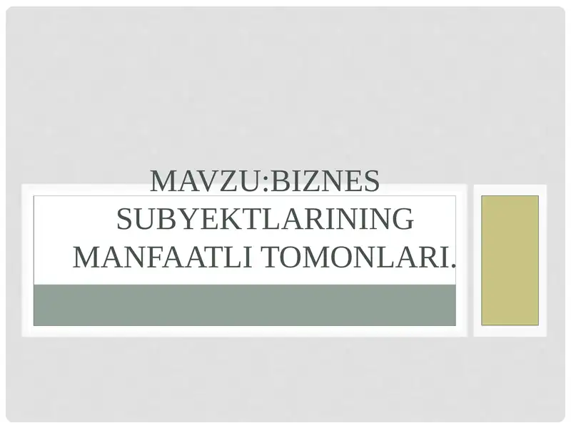 Product slide 1