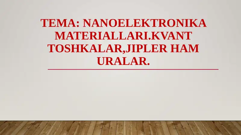 Product slide 1