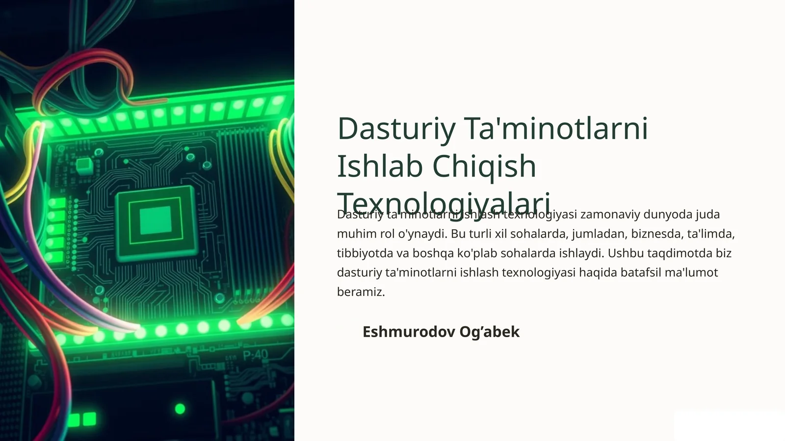Product slide 1