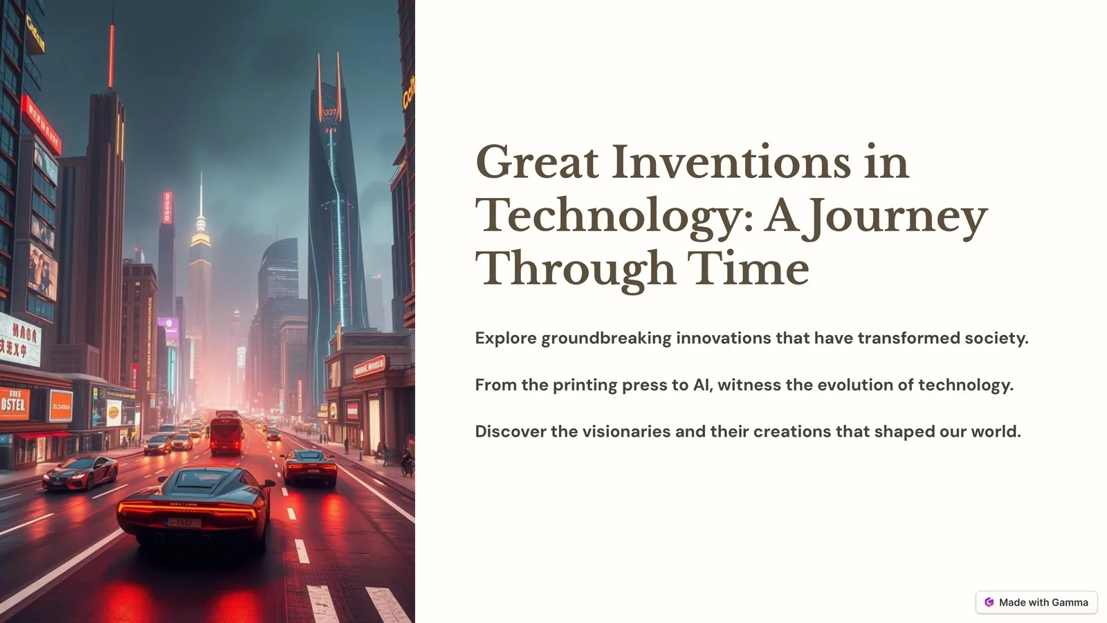 Product slide 1