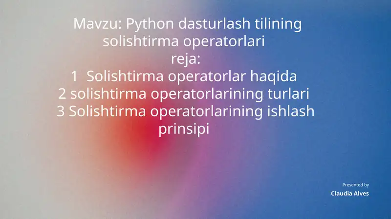 Product slide 1