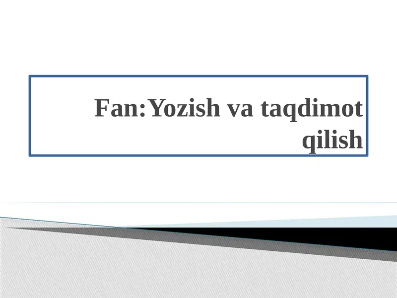 Product slide 1