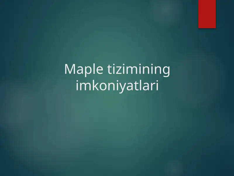 Product slide 1