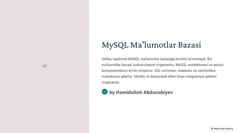 Product slide 1