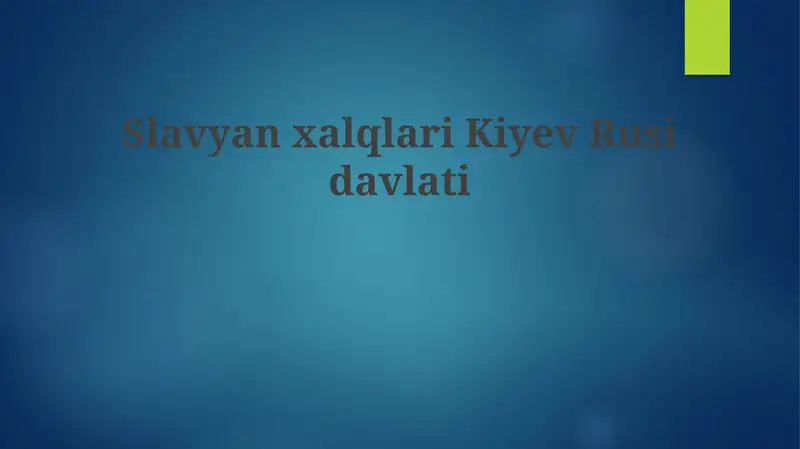 Product slide 1
