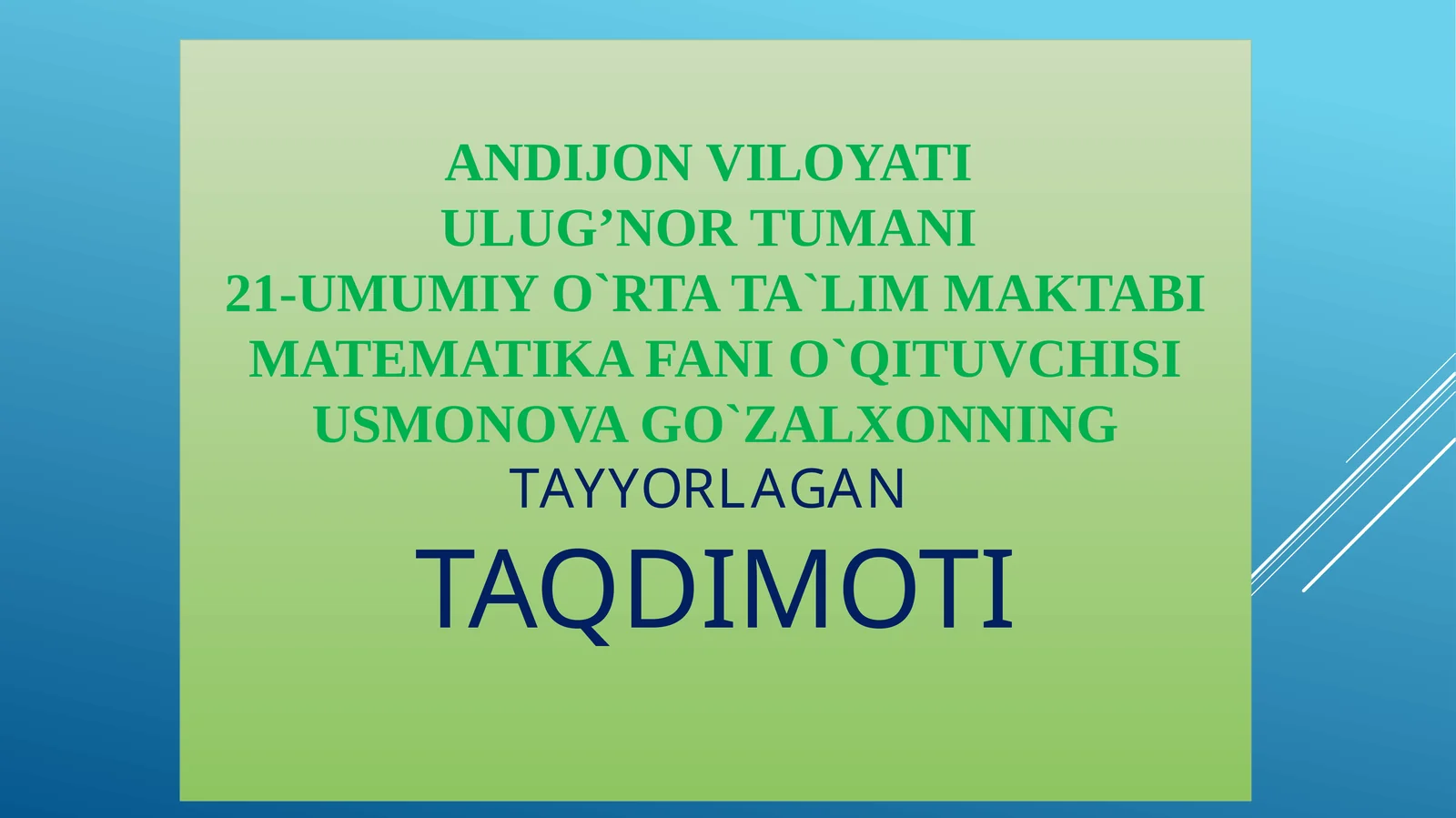 Product slide 1