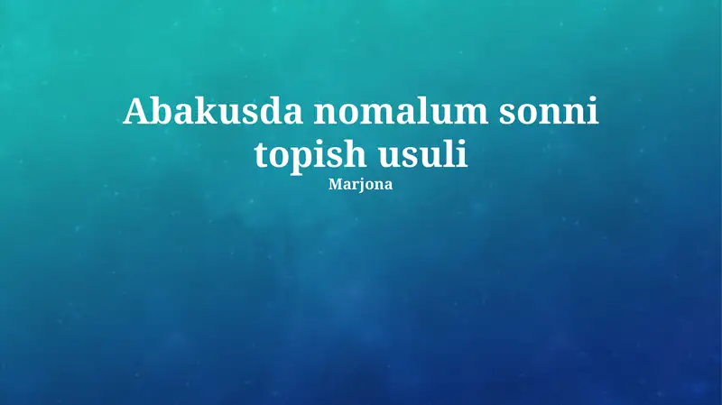Product slide 1