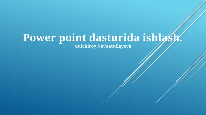 Product slide 1