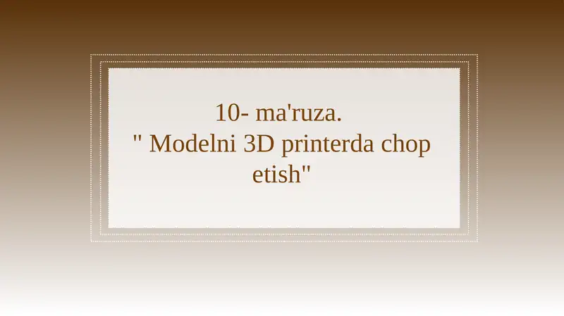 Product slide 1
