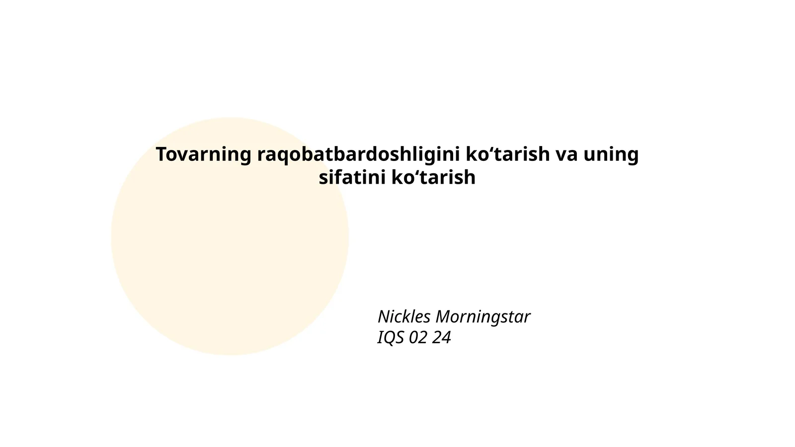 Product slide 1
