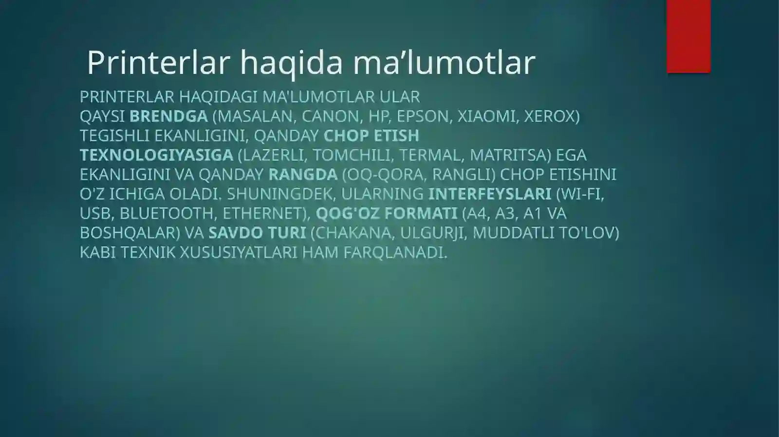Product slide 2