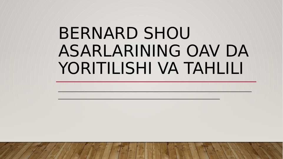 Product slide 1