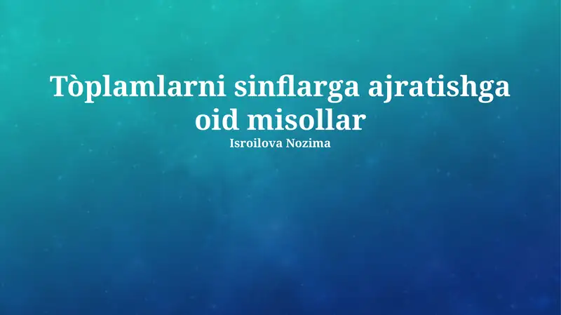 Product slide 1