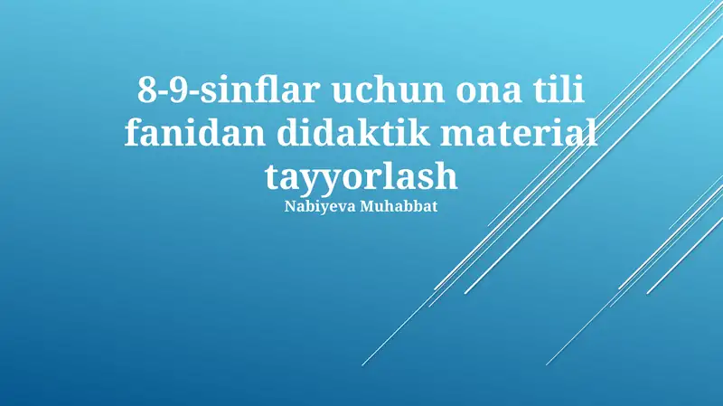 Product slide 1