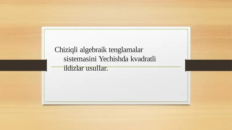 Product slide 1