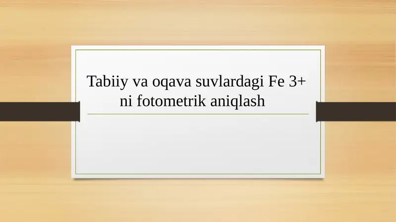 Product slide 1