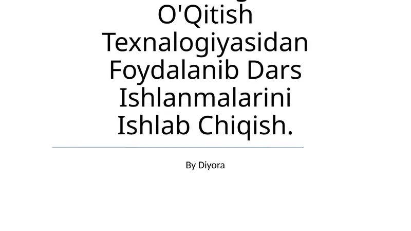 Product slide 1
