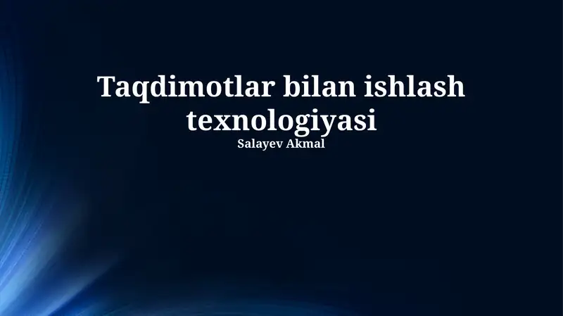Product slide 1