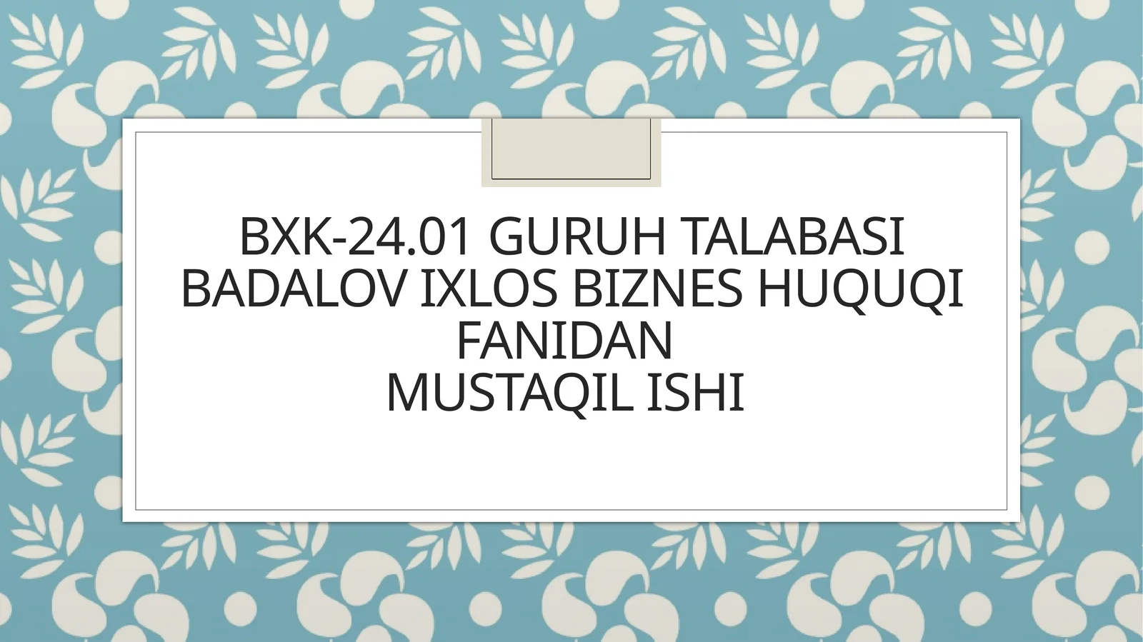 Product slide 1